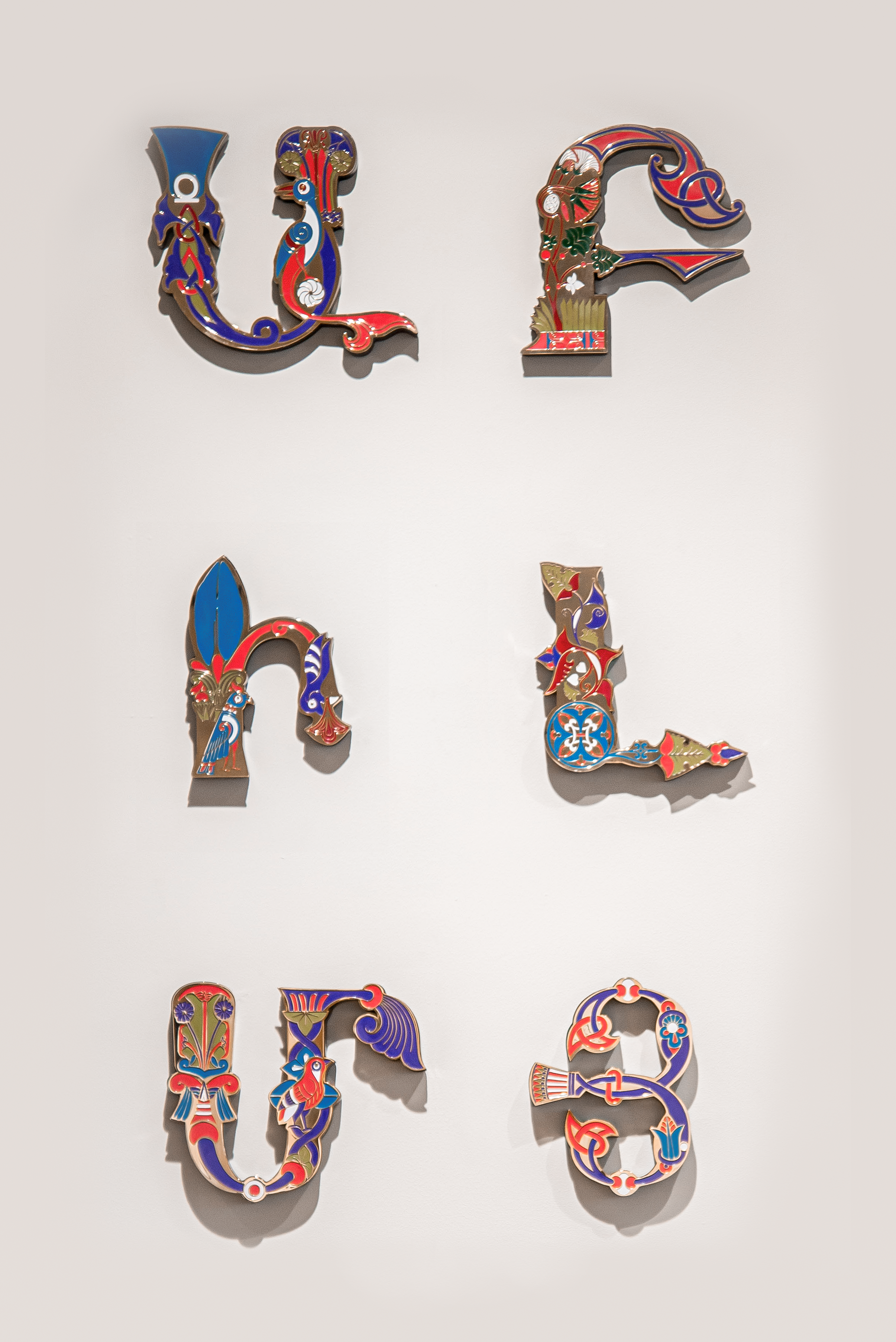 Armenian Alphabet Art