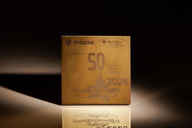 MAPSO 50th Voith Water Tractor Commemorative Plaque