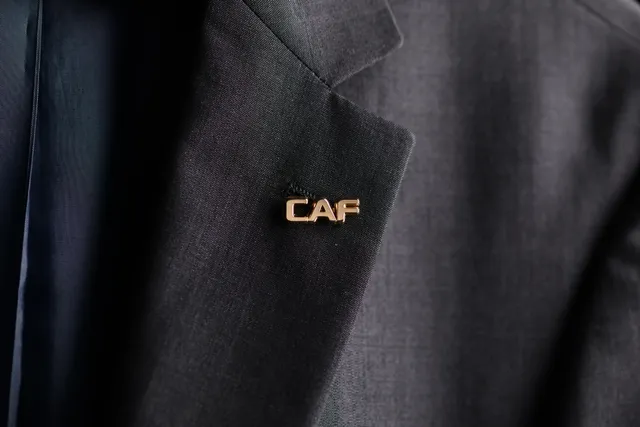 CAF Gold Lapel Pin